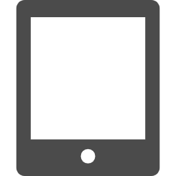 タブレットのアイコン